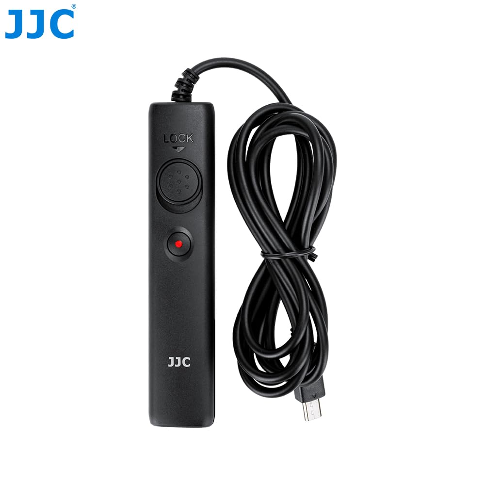 JJC Cavo di Scatto Remoto per Fotocamere Sony Alpha/Cyber-shot e Videocamere Handycam con Multi-terminale, Supporto Funzione di Registrazione Video