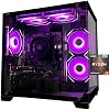SKYESEV Computadora de escritorio para juegos, AMD Ryzen 5 5600, RTX3050 6GB, 32GB DDR4 | 1TB M.2 NVMe PCle, ventilador ARGB, WiFi, consola de diseño y oficina, habitación con vista al mar, torre 2