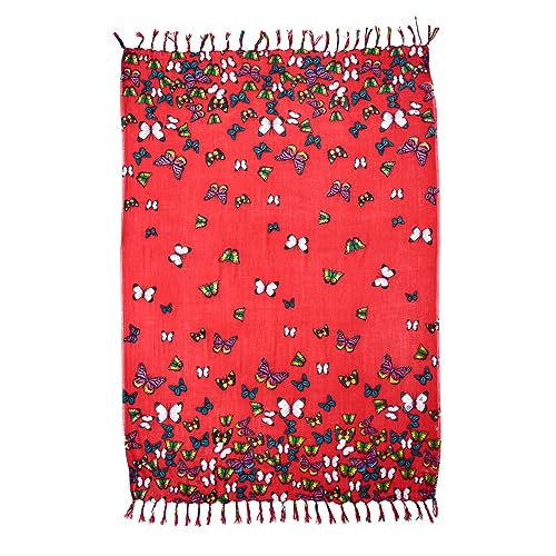 Canga de Praia em Viscose Grande Borboleta