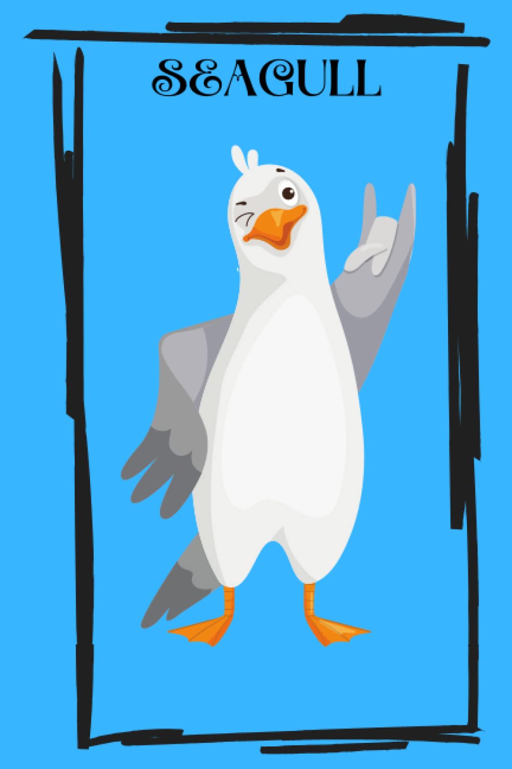 SEAGULL: beautifully designed SEAGULL Notebook - journal for SEAGULL ( 120 Lined page ).This can be used for taking notes, writing, organizing, goal setting, meeting notes,etc.