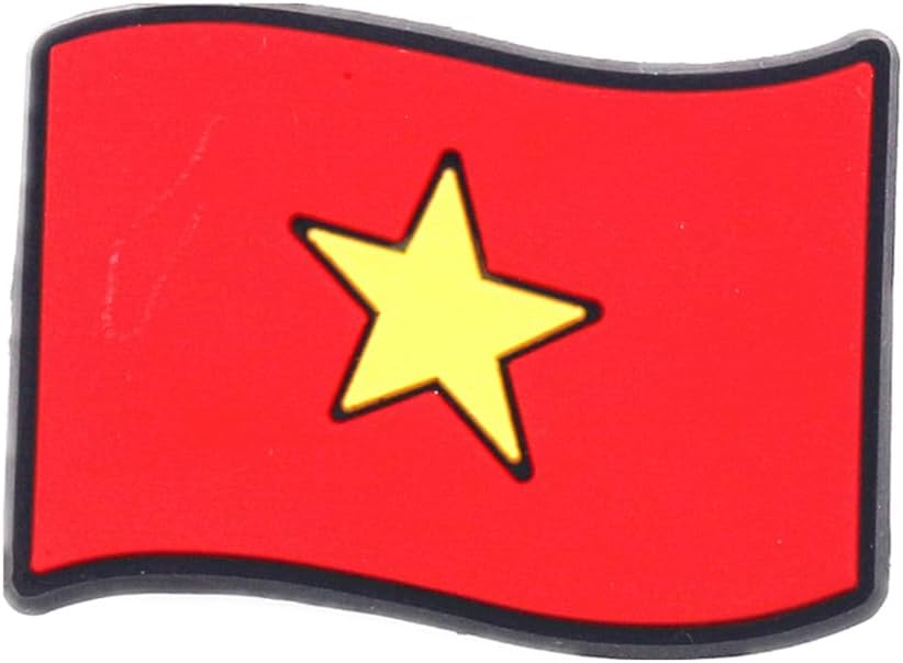 18pcs National Flag Shoe Charms America Canada Brazil Flags Shoe Buckles Decoration Sandals Bracelet Wristband Accessories DIY X-mas Party Gift - Image 5