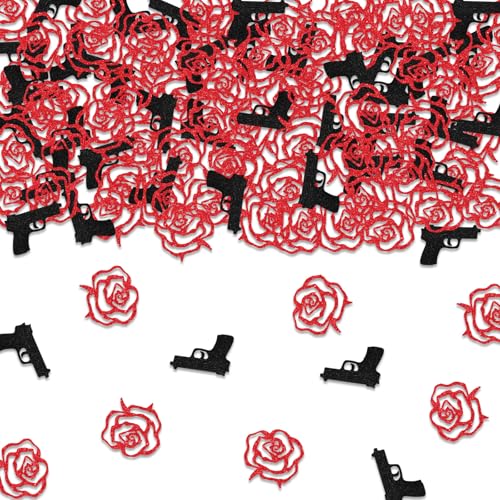 Décoration baby shower Sursurprise : lot de 200 confettis pailletés fille ou garçon