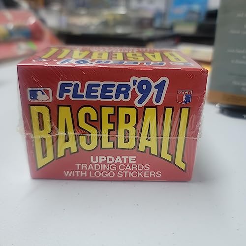 Fleer 1991 Baseball Update Baseball Cards Box Set