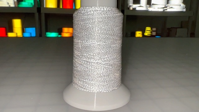 Hilo de Costura Reflectante 1000 metros hilo de seguridad ultra brillante miniatura 7