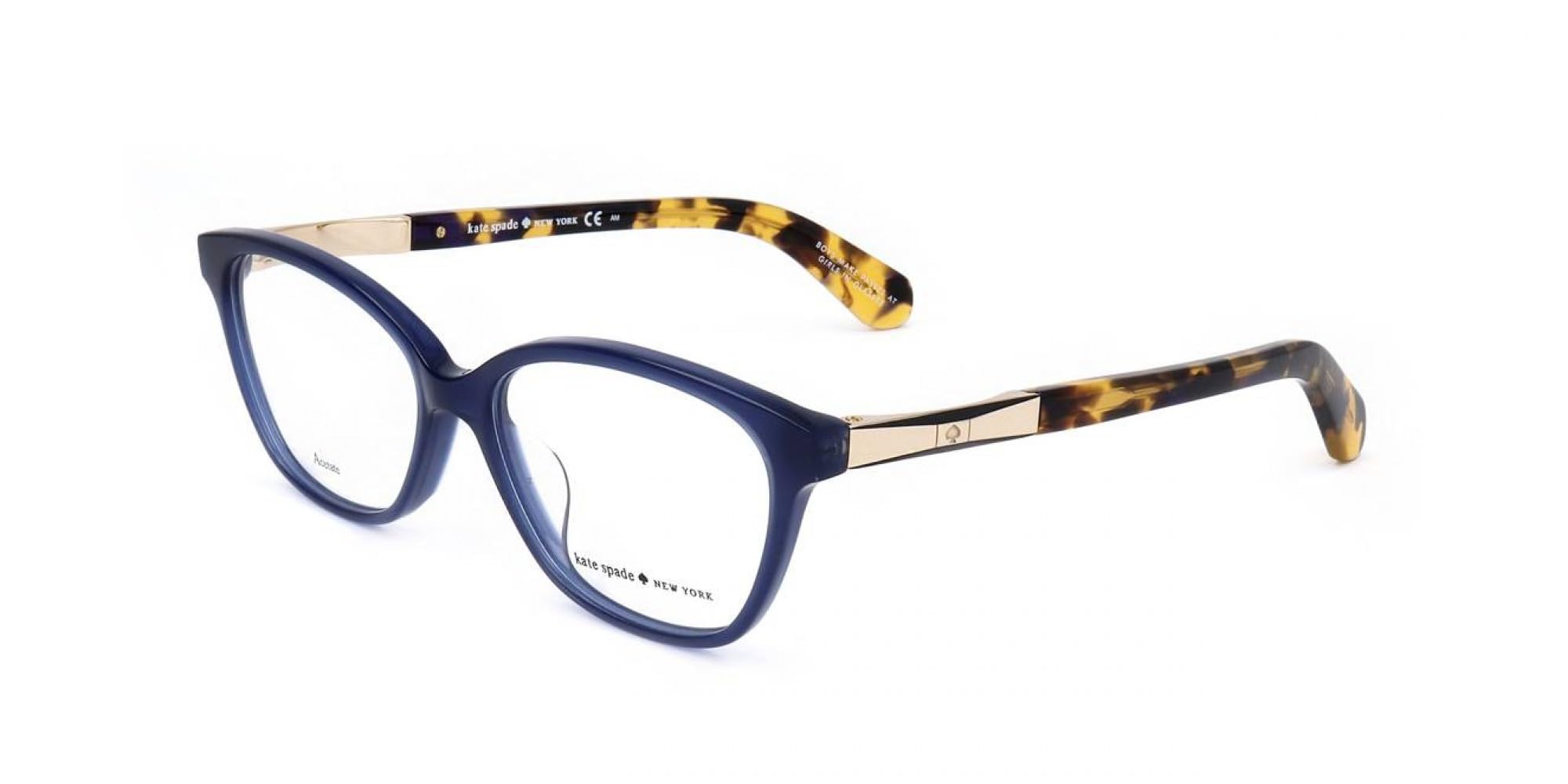 Kate Spade CAMELIA/F 0CX BLUE GOLD 52/15/140 WOMAN Eyewear Frame