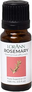LorAnn Rosemary Oil (100% Pure Food Grade), 1/3 Ounce Dropper Bottle