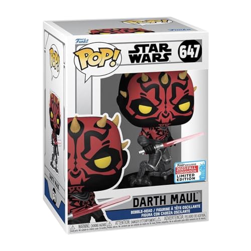 Pop! Star Wars: Darth Maul #657 (NYCC 2023 Shared Exclusive), Gold