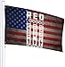 Produktbild Agoyls Flaggen Red 3333 Welcome Yard Garden Flag Polyester Banners - Vivid Color and UV Fade Resistant - 3x5 Ft