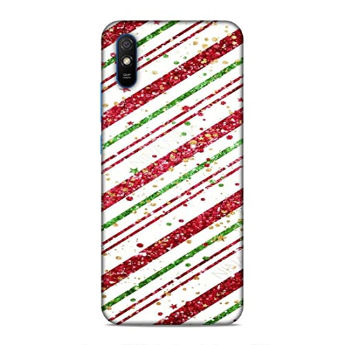 Image of Printed Mobile Back Hard Case Cover for Xiaomi Redmi 9A / Xiaomi Redmi 9i | Glitter, Christmas, Stars, Shine A-2194