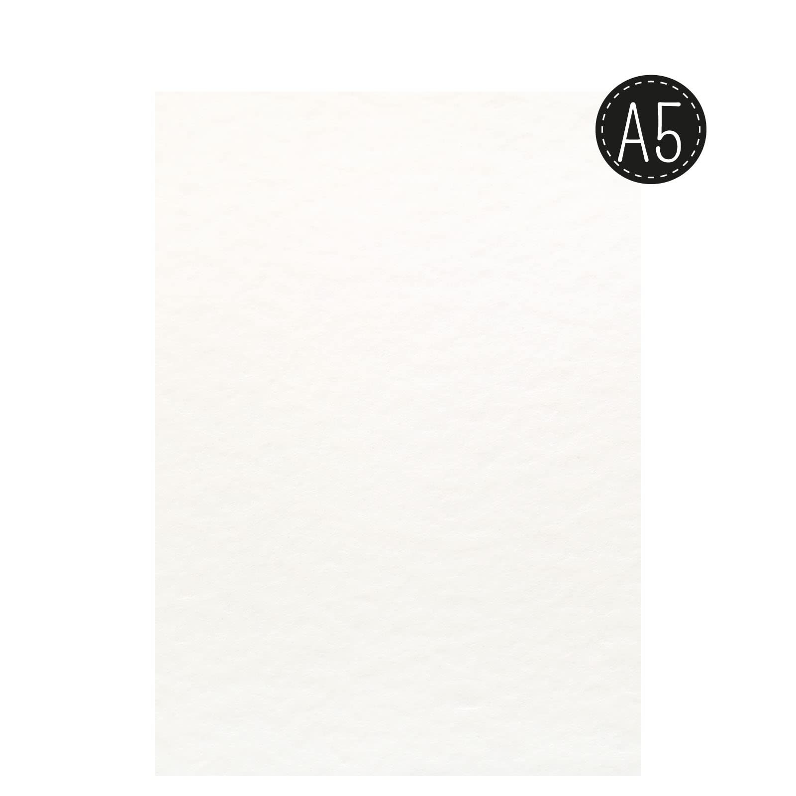 Florence 2911-0002 papier akwarelowy A5 w kolorze kości słoniowej biały, z papieru strukturalnego o gramaturze 300 g/m², 15 arkuszy do malowania akwarelowego, ręcznego pisania i literowania pędzlem,