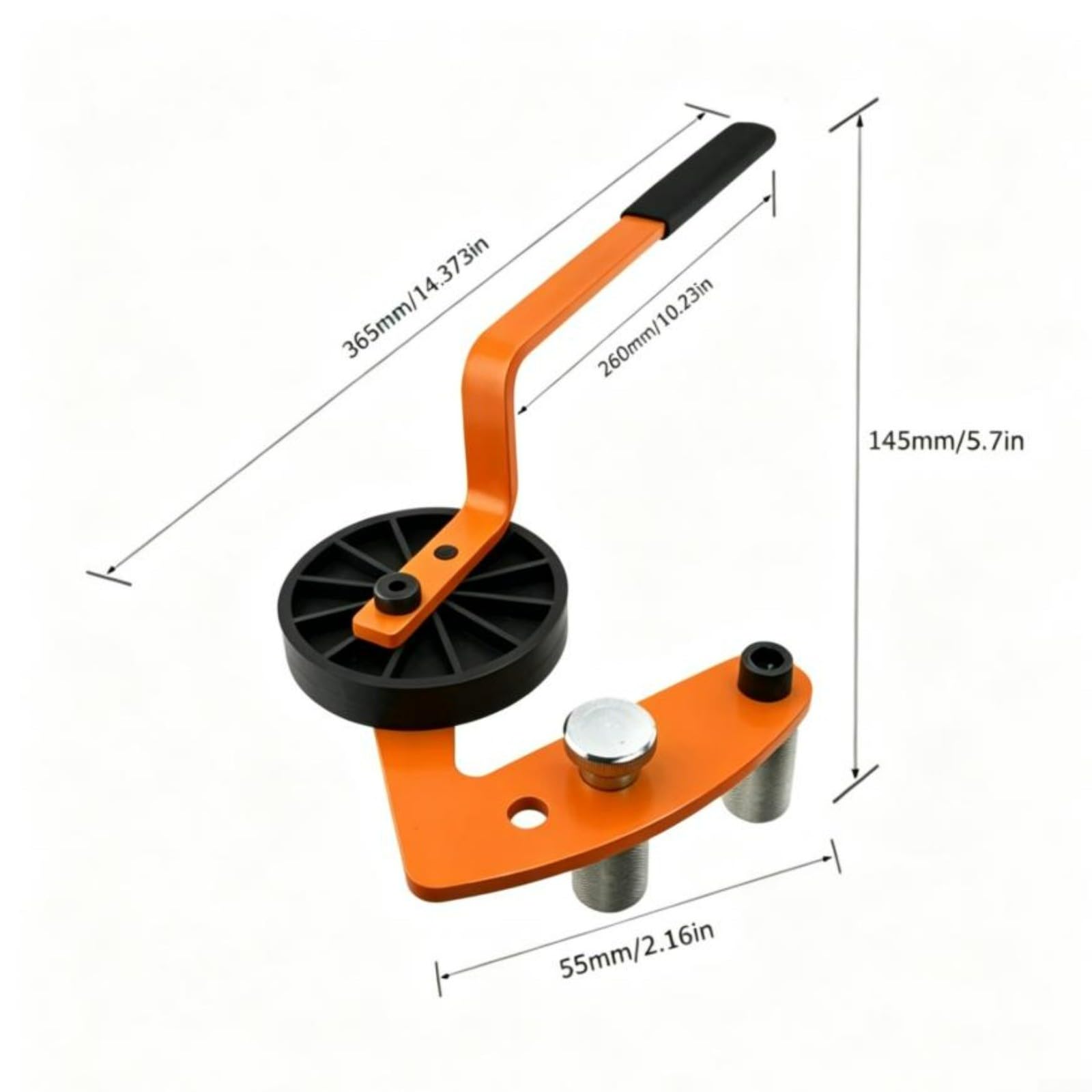 Herramienta de enderezamiento de cubierta de acero ajustable para conexiones de madera y metal, placas de acero al carbono Q235 antideslizante herramienta de instalación de terrazas (color