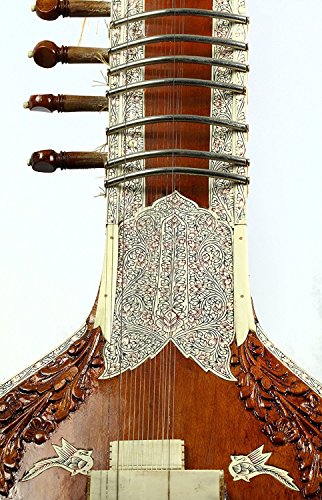 Fasherati Gandhar Pancham Concert Grade sitar indien Instrument de musique - Les Beatles, Paul McCartney, John Lennon, RIngo Starr, George Harrison Fasherati Gandhar Pancham Concert Grade sitar indien Instrument de musique – Image 5