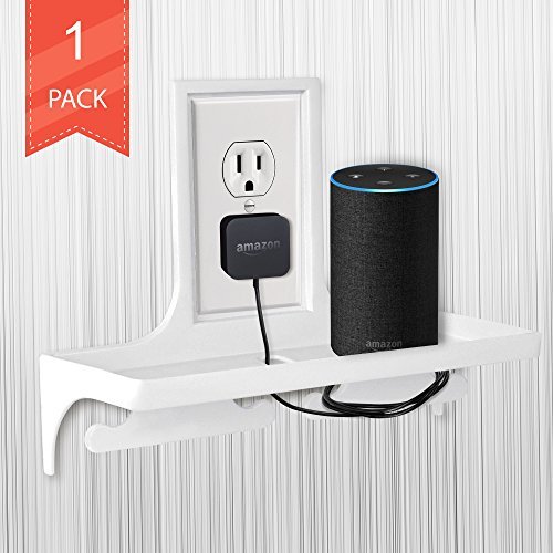 KLEEGER Premium Shelving Unit for Bathroom Bedroom Office Wall Outlet Shelf Organizer