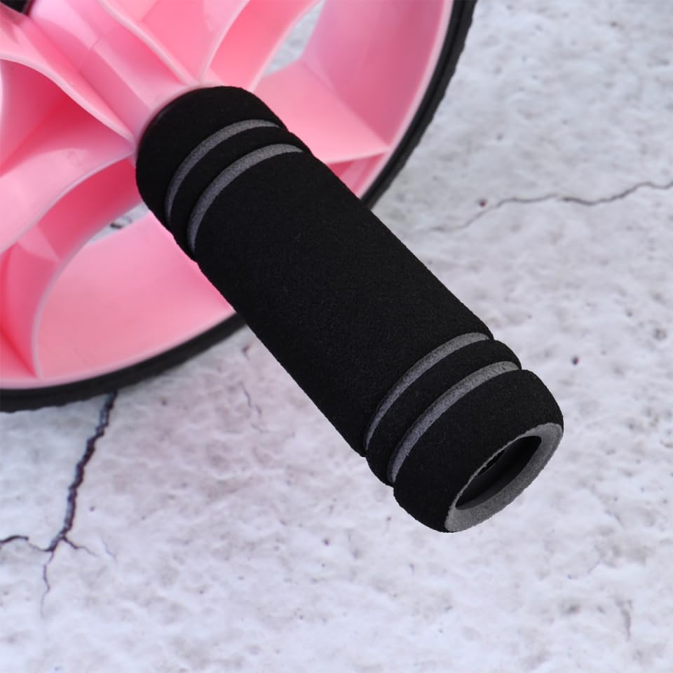 Miniatura 9 de Rueda de rodillo abdominal para entrenamientos en casa, equipo de ejercicio abdominal ligero para hombres y mujeres, herramienta de entrenamiento de