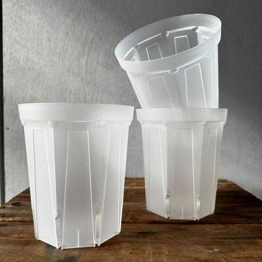 コミフォラ エミニー 7号スリットポットセット 1.7号スマートロング-ミニスリット深鉢60型-黒☆(スリットポット