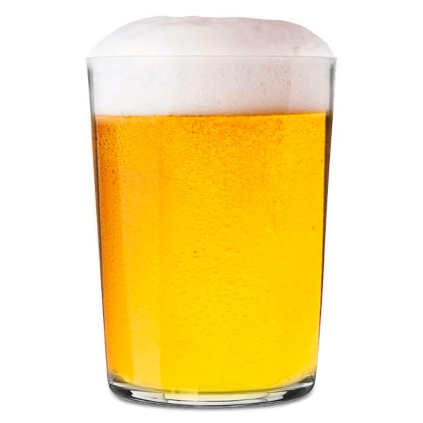 Tradineur - Set de 12 vasos de sidra de cristal, aptos para lavavajillas, cerveza, agua, bebidas, refrescos, 12 x 9 cm, 50 cl
