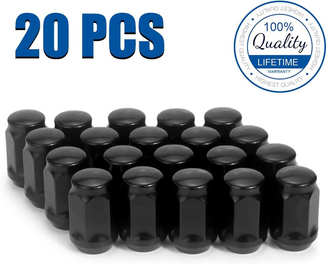 Hоttеѕt Sаlе GAsupply 12x1.5 Lug Nuts Black, Closed End Bulge Acorn Wheel Lug Nut 3/4 inch (19mm) Hex 1.38 inch Length, 20 Pack Bіg Sаlе GAsupply 12x1.5 Lug Nuts Black, Closed End Bulge Acorn Wheel Lug Nut 3/4 inch (19mm) Hex 1.38 inch Length, 20 Pack