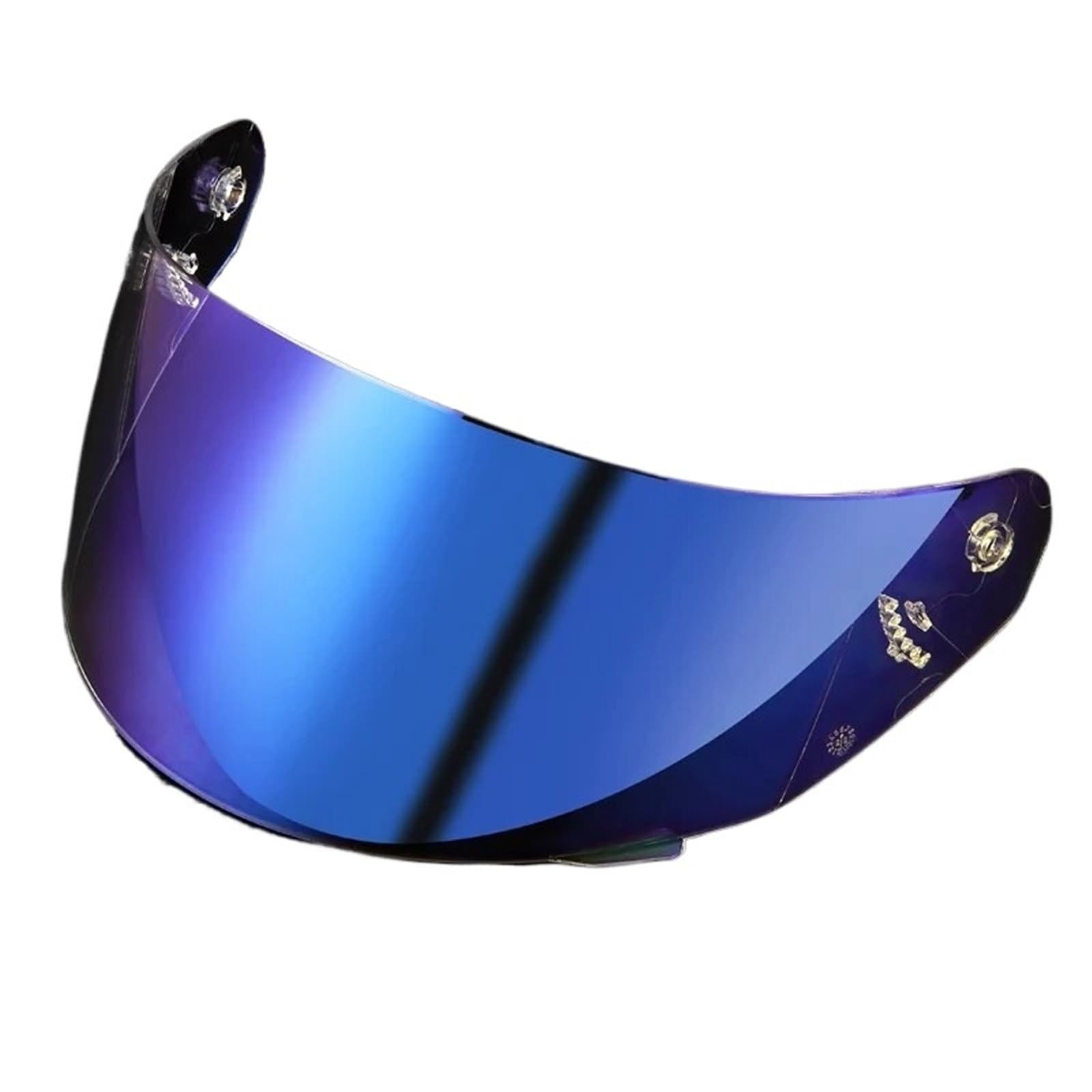 Visera Casco Moto Cristal for Casco, Visera for Casco de Motocicleta, Protector Facial, Lente for Casco Integral(Silve)