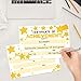 32 Gold Star Foil Preschool Diploma Kindergarten Certificates for Kids - Certificate of Achievement Paper for Printing 100th Day of School Award