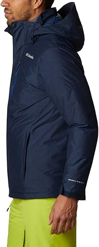 Miniatura 3 de Columbia Chaqueta Last Tracks para hombre, Collegiate Navy Melange, talla L