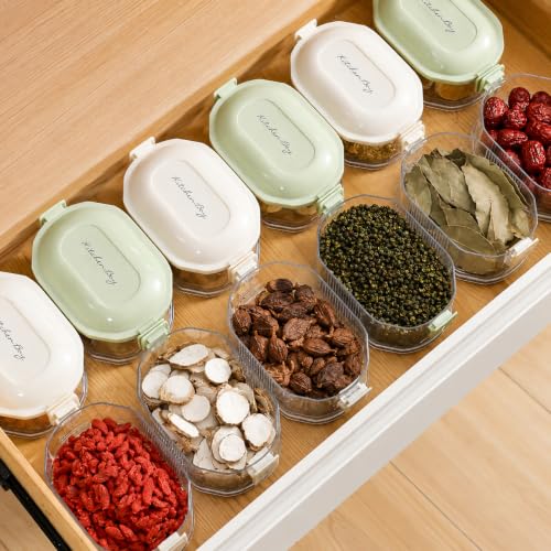 Image of 4-layer Storage Box, Airtight containers, Fridge Storage,Kitchen Jars with Lids, Leak Proof And Food Fresh-keeping Box, Fruit, Snack And Spice (Multicolor PACK OF 1)