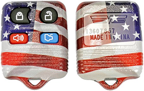 Keyless Entry Cover Dorman 13607US boitier telecommande Ford Lincoln Mercury rouge - 2