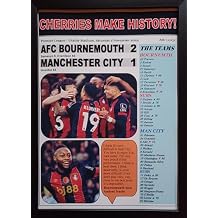 AFC Bournemouth 2 Man City 1-2024 Premier League - framed print