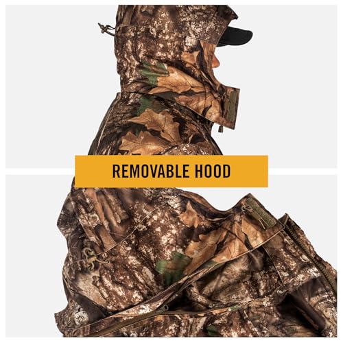 Image of HOT SHOT Men's Insulated Camo Hunting Parka, Waterproof Jacket, Versatile Camouflage Hunting Clothes for Men