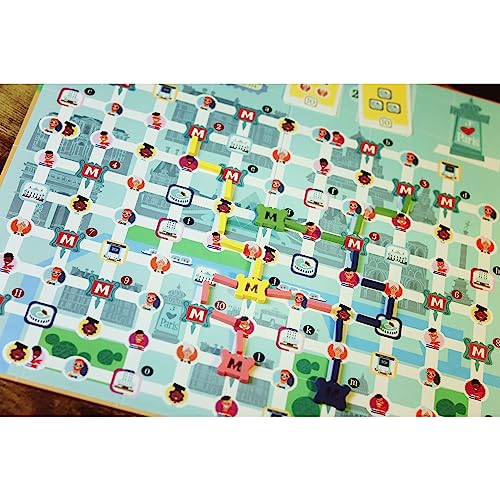 Get On Board: Paris & Rome juego de mesa miniatura 5