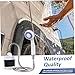 Aetherize Portable Shower Camping Shower Pump USB Rechargeable Outdoor Waterproof Portable Pump with Head for Hiking, Backpacking, Travel, Beach, Pet Outdoor