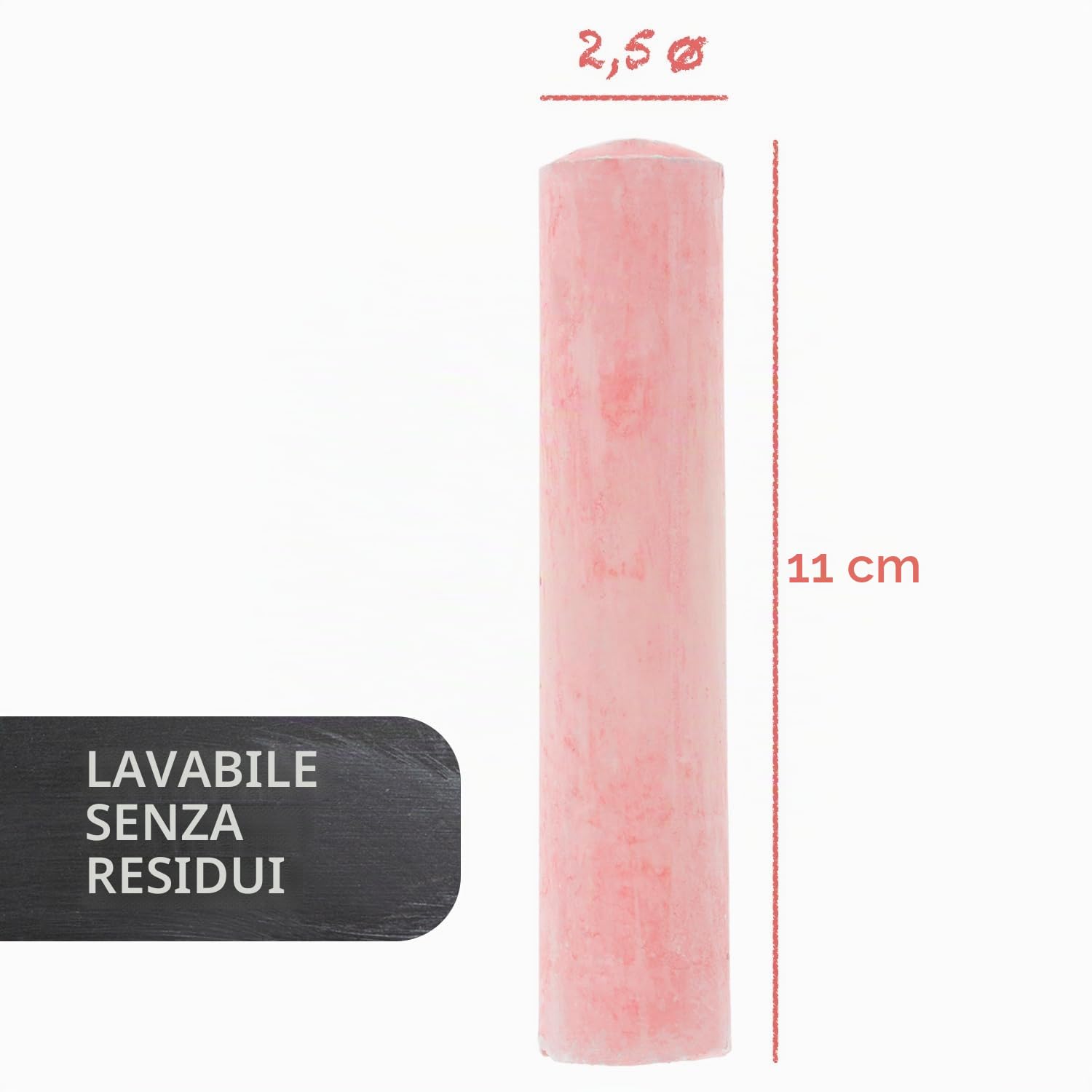Westcott gesso colorati stradale | 20 gessetti colorati per bambini in un pratico secchiello | facilmente lavabili | adatti per asfalto, lavagne o pietra | E-744985 00 (Confezione da 2)