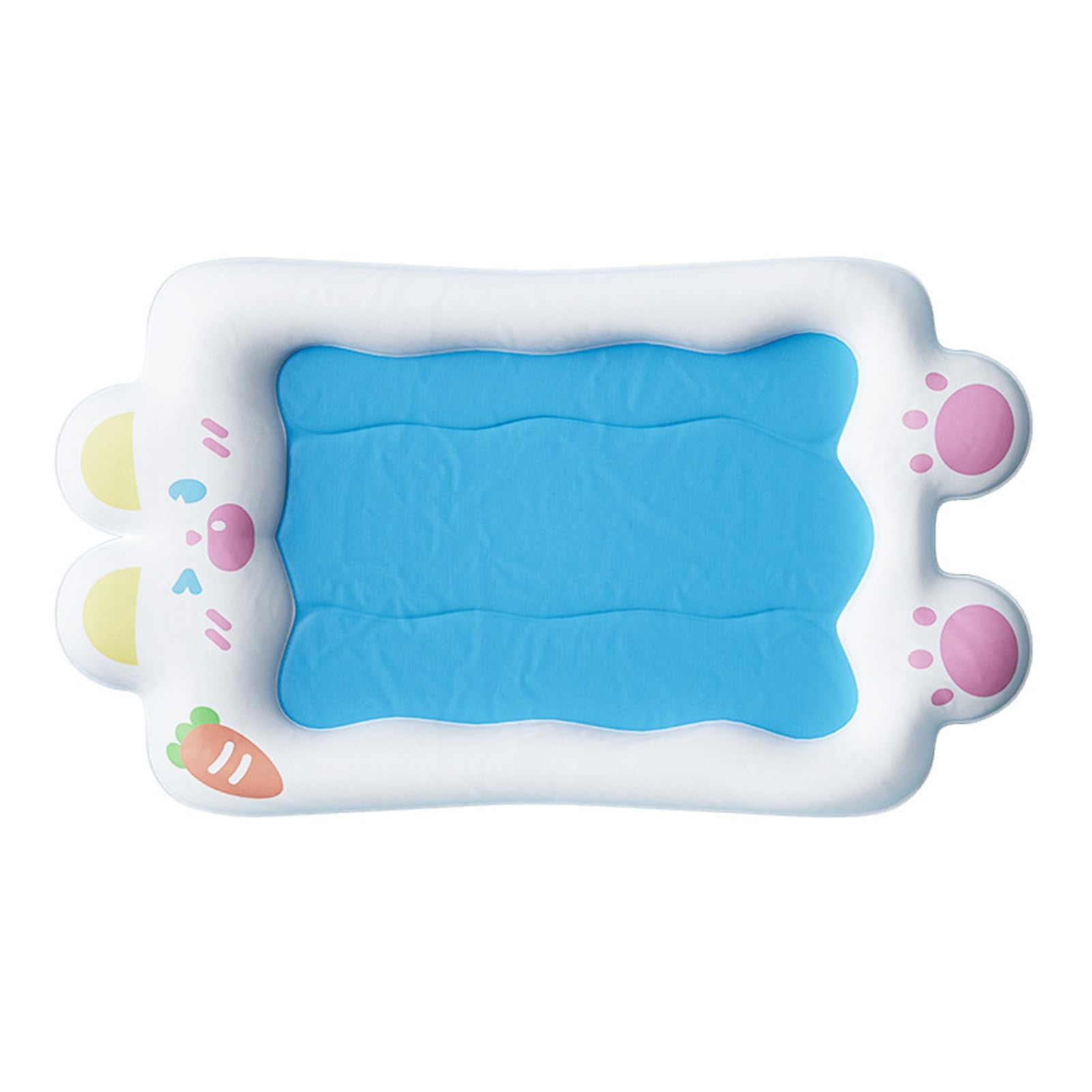 Tappetino Refrigerante per Animali Domestici Tappetino Rinfrescante per Letto Rinfrescante Cani Ghiaccio Estivo Morbido Impermeabile Resistente Ai (S)