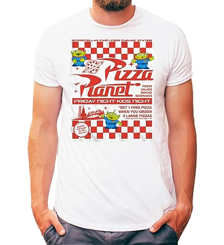 T-Shirt Homme Disney Vue sur Les Étoiles idéal pour vos sorties décontractées et soirées ciné