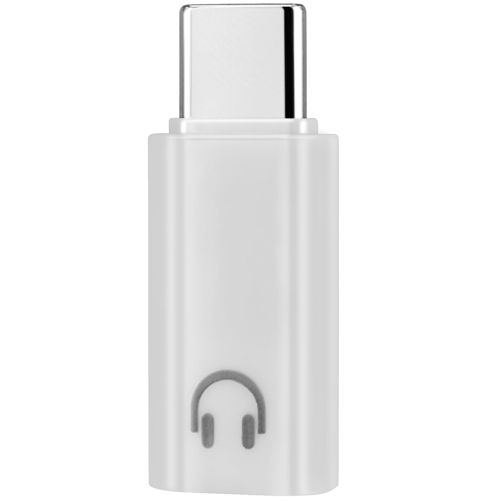 BERANMEY USB C to Light-ning Earphone Audio Converter, USB C Male to Light-ning Female Headphone Adapter Support Line Control for iPhone 16/15, iPad Pro/Air, MacBook (Only for Headphone, No Charge)