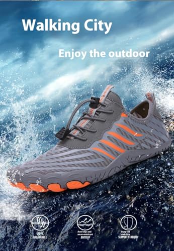 Grounded Footwear for Women, Grounding Allround Barefoot Shoes, Waterproof Trail Running Healthy & Non-Slip Barefoot Shoes, Slip-On Unisex Quick Dry2