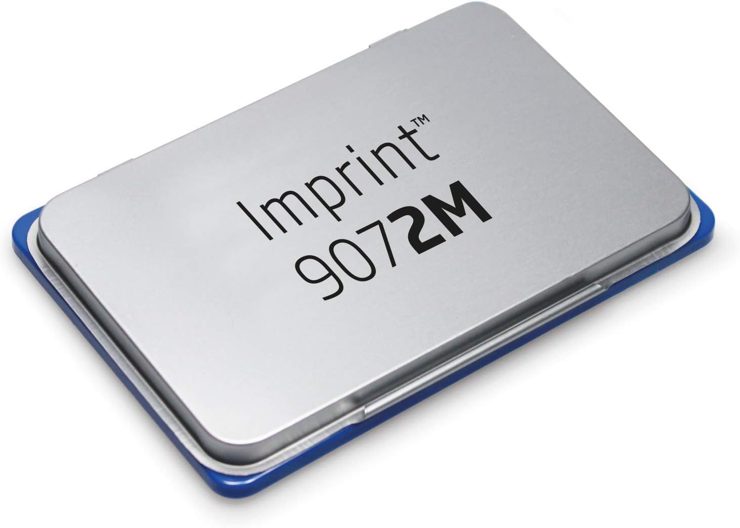 Trodat Imprint 9072M Metal Ink Pad, Size 11 x 7 cm, Blue