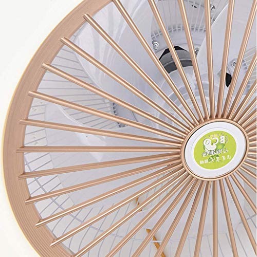 Ventilateur de plafond avec éclairage LED télécommandé et vitesse variable gris