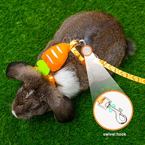 ORZECHKO Rabbit Harness and Leash - Adjustable Bunny Harness Escape Proof for Walking Runnig Hiking Camping Outdoor… - Image 7