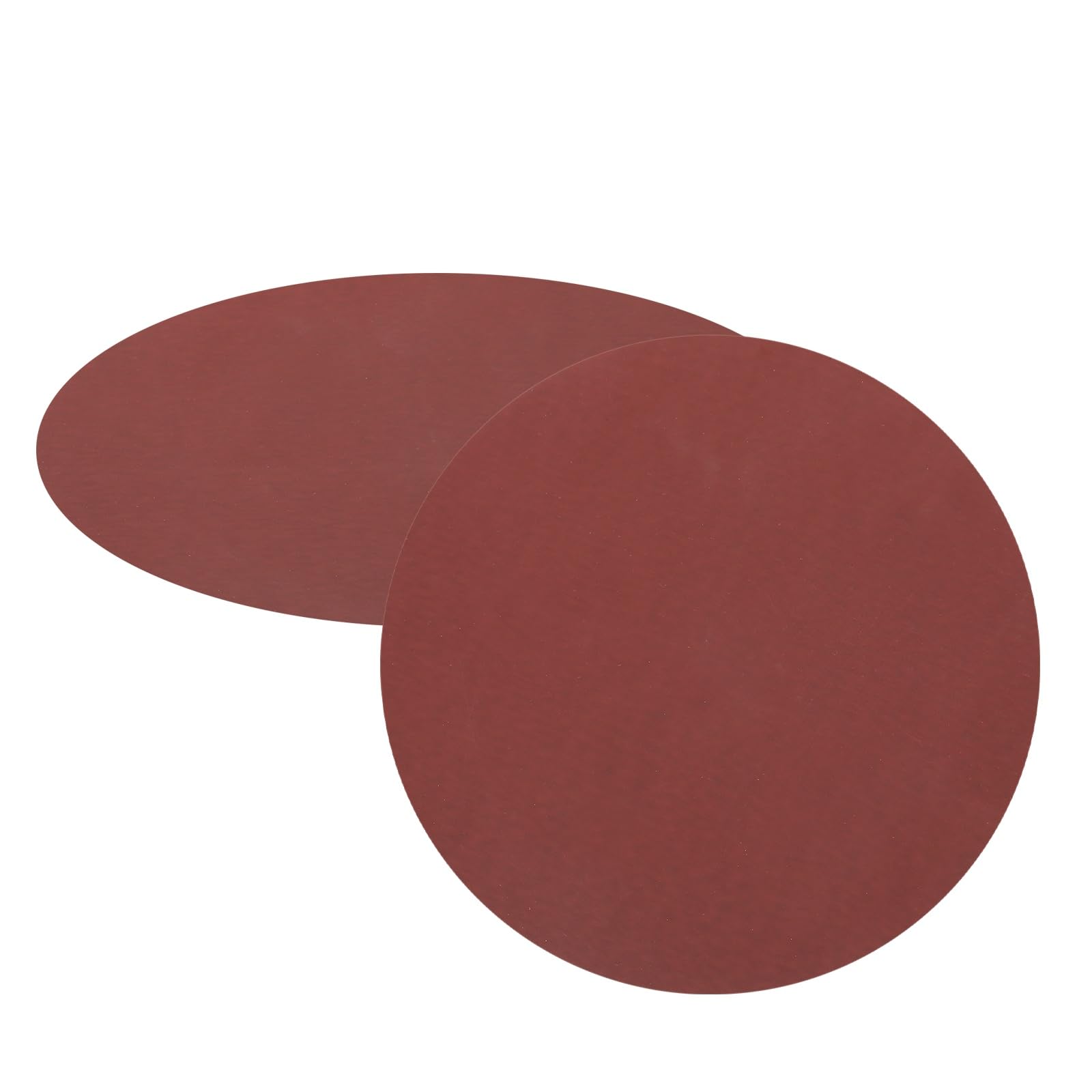 sourcing map 2pcs 250mm Sanding Discs, 1500 Grits Aluminum Oxide Hook and Loop Stick Back Sandpapers, No-Hole Round Wet/Dry Sander Papers, Sand Auto Car Paint, Wood, Metal