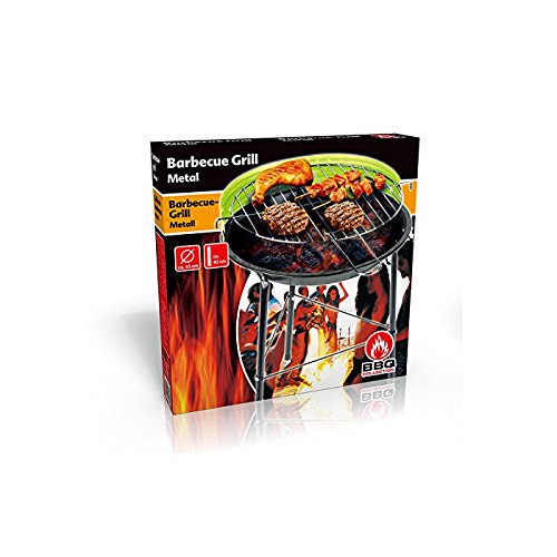 BBQ Collection Grill - BBQ Holzkohle - Leichter tragbarer Barbecue-Grill - Ø 43 cm - Zufällige Farbe – Bild 6