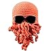 Amurleopard Unisex Barbarian Knit Beanie Octopus (A-Orange)