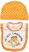 Lovespun Baby Girls' Holiday Perfect Picture 2 Piece Hat and Bib Set