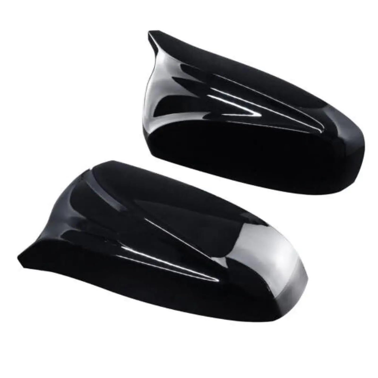 Coques de rétroviseur noir brillant pour BMW X5 E70 et X6 E71 de 2007 à 2013 - 7