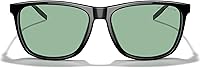 Vista 112 de MERRY'S S8286 Lentes de sol polarizados de aluminio, unisex, estilo de época, para hombres y mujeres 0c03 Marco negro/lente de espejo verde/patillas