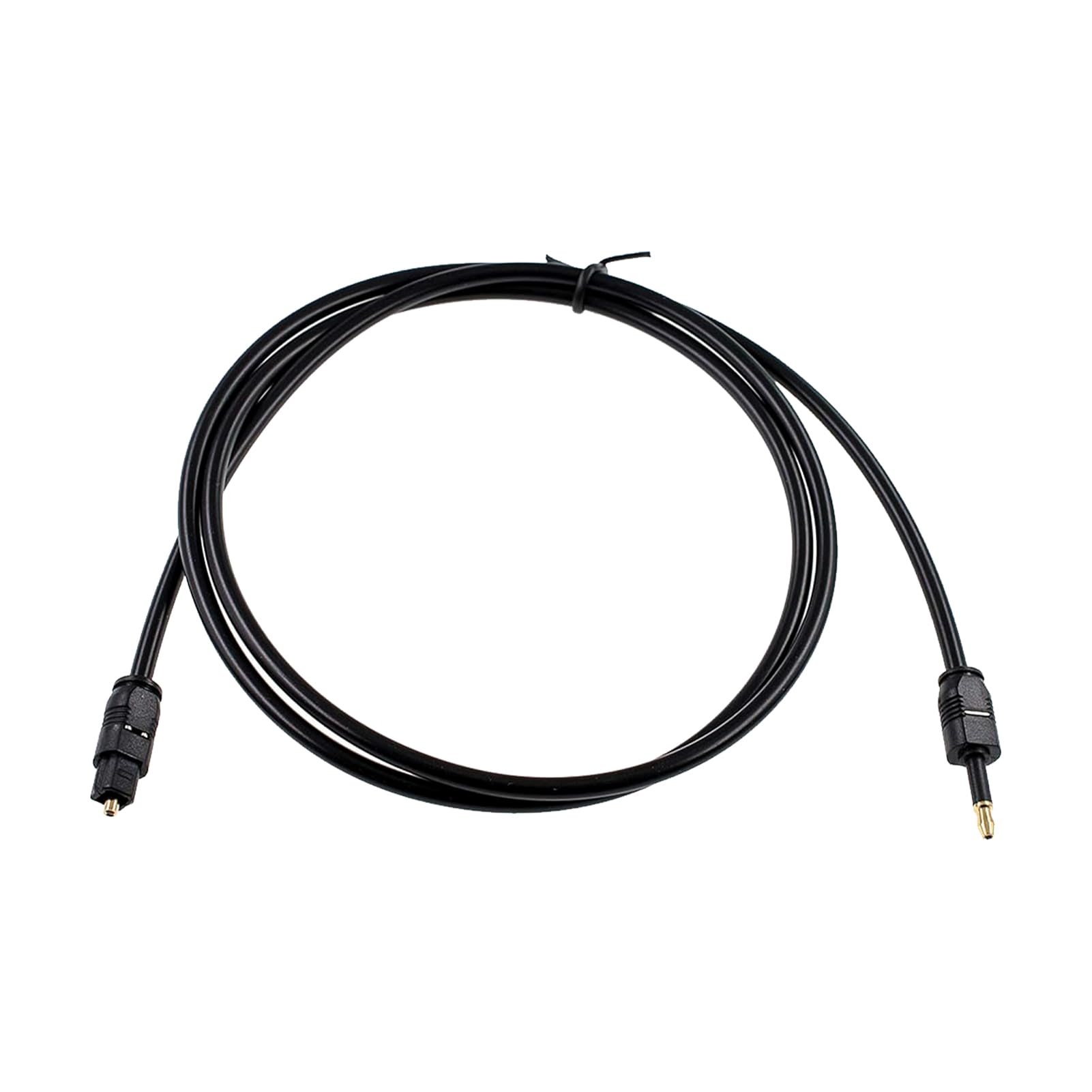 Cavo Audio Ottico Jack Toslink A Mini Toslink 3,5 Mm, 1,5 Metri, Connettori Placcati Oro, Per Chromecast Audio, MacBook, Home Theater - 2