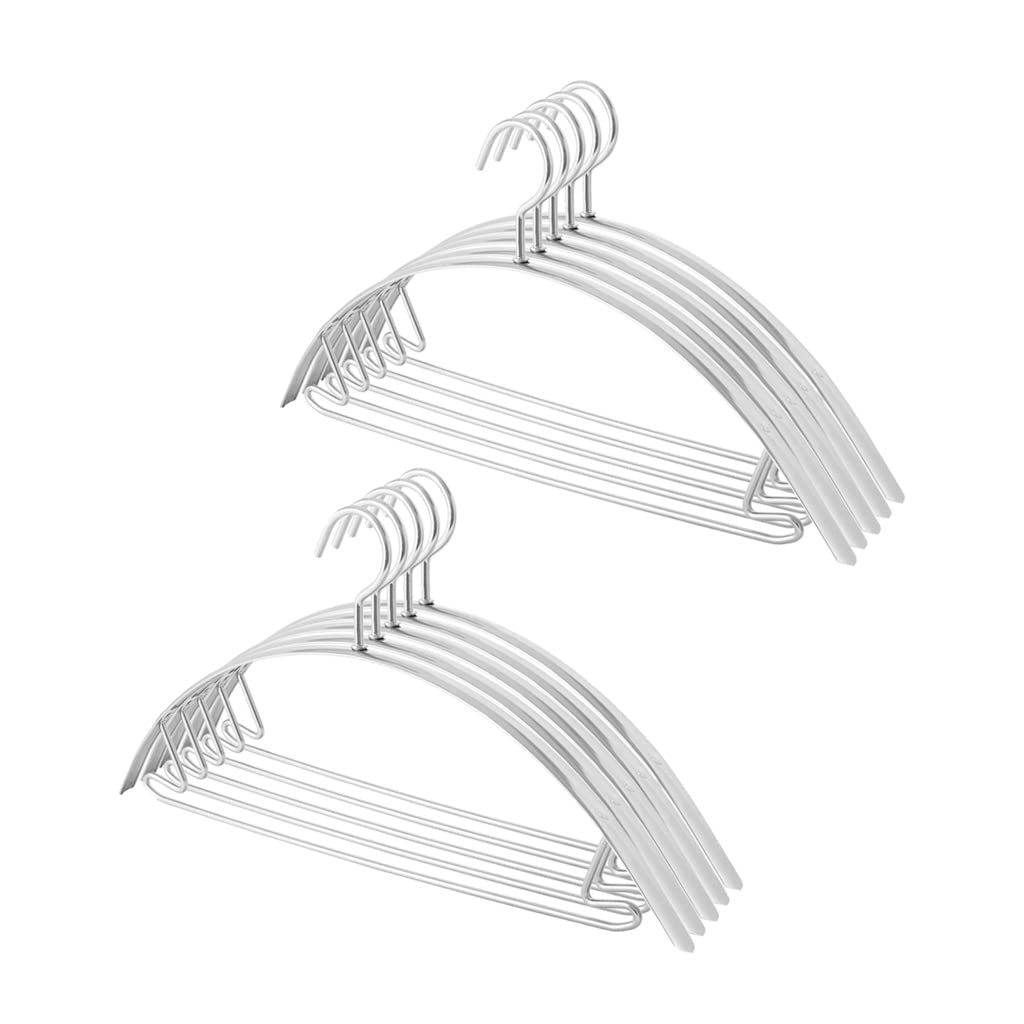 TXGJWRA Space Saving Hangers 10 Pack Durable Coat Hangers Non Slip Hanger for Clothes Space Saving Clothes Hangers Hangers Coat,B