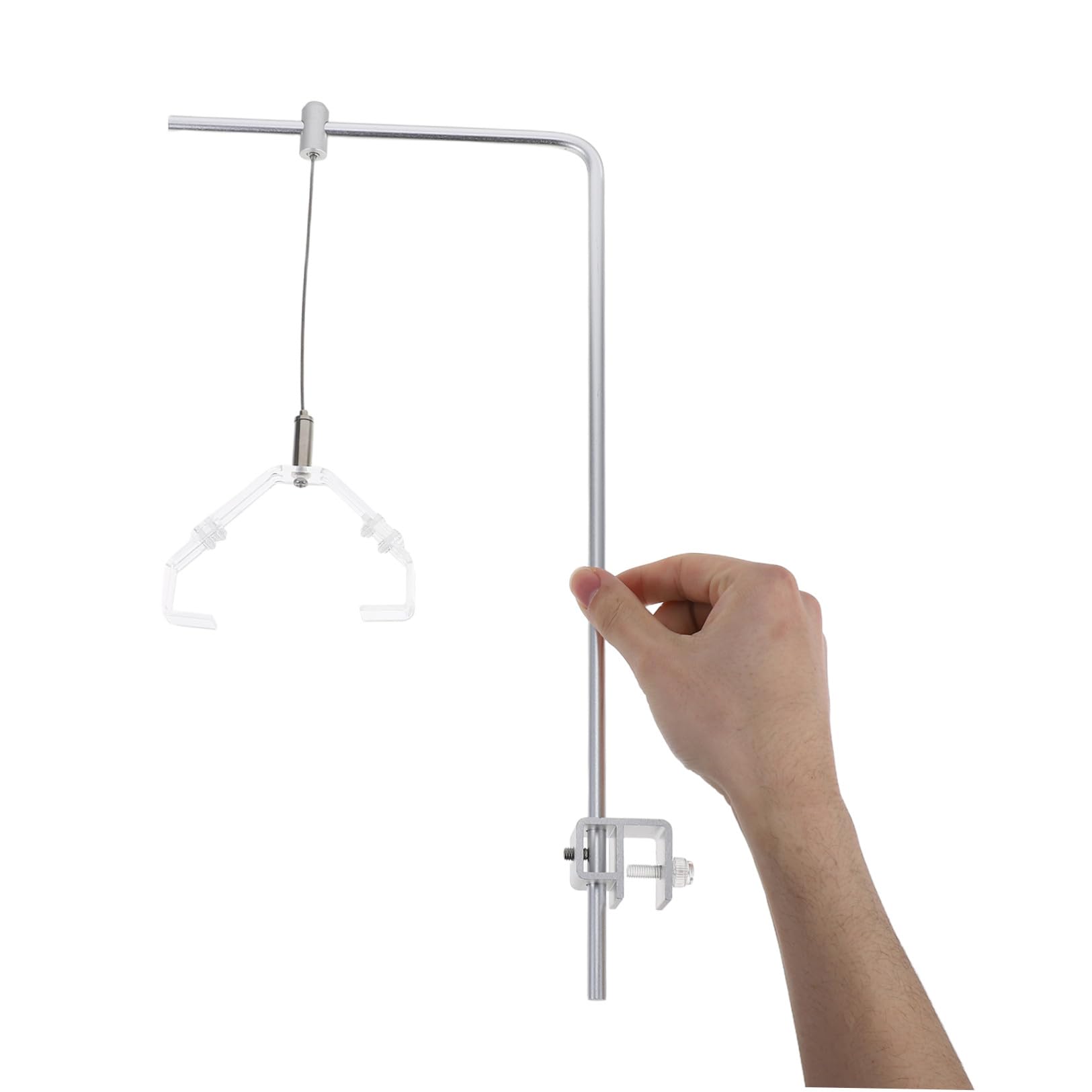 2 Stück Aquarienlampenhalterung Verstellbar aus Aluminiumlegierung