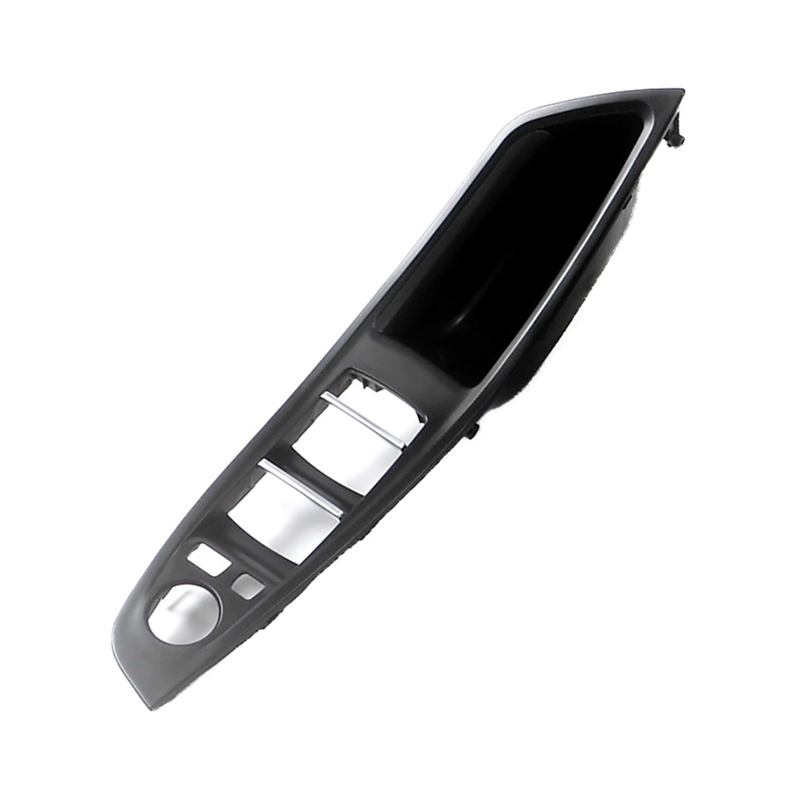 Door Handle for BMW 5 Series F10 F11 Gray Beige Black Car Interior Inner Door Handle Panel Pull Trim Cover Left Hand Drive LHD Door Handles (Color : A Bblack)