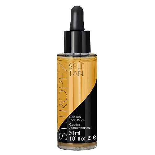 Luxe Tan Tonic Glow Drops, 5-in-1 Face Self Tanning Drops,
