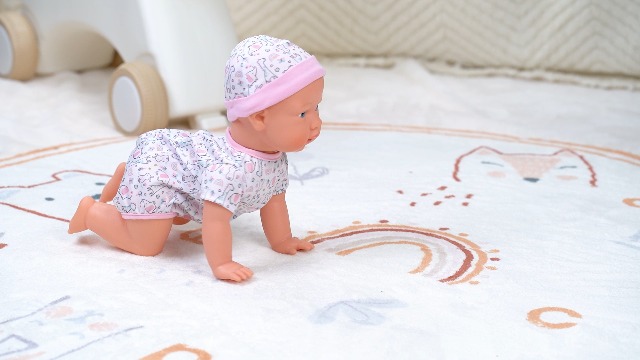 Amazon.com: Mother Love Crawling Baby Doll with Sounds and